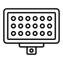 icon led sân bay