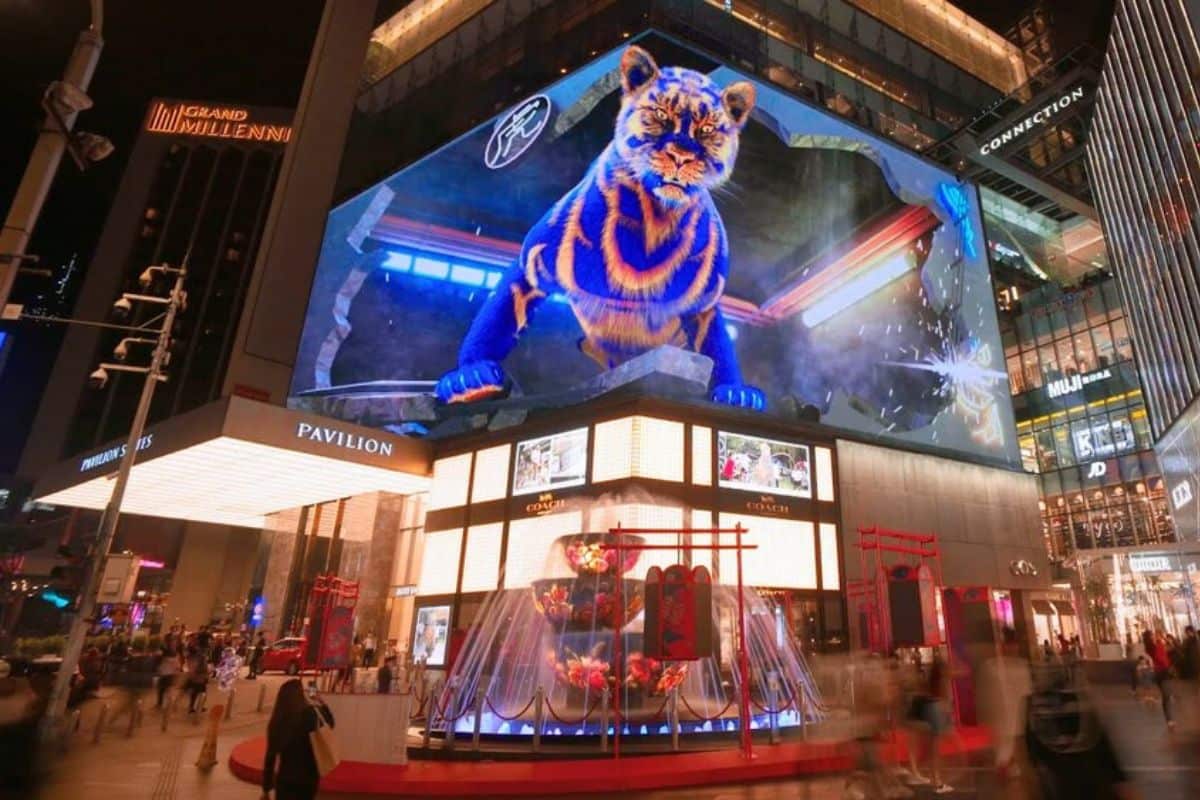 màn hình led quảng cáo 3d