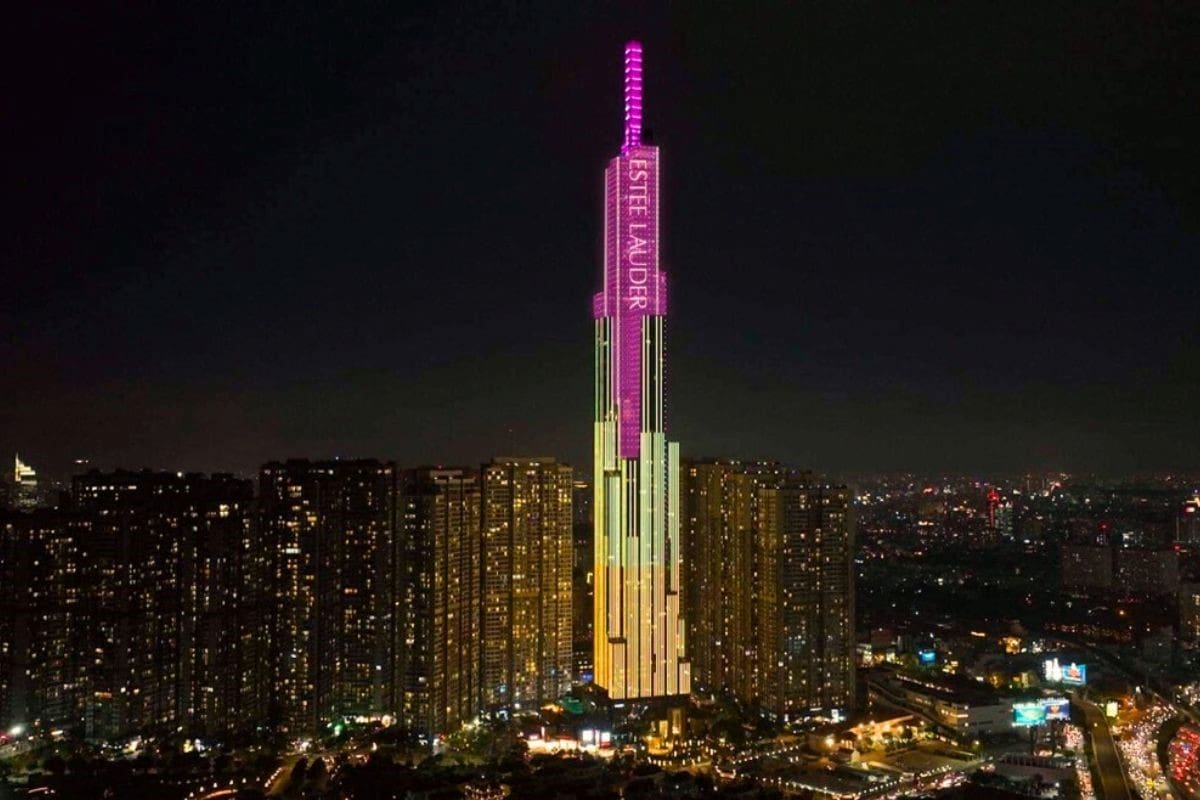 quảng cáo led building tại landmark 81
