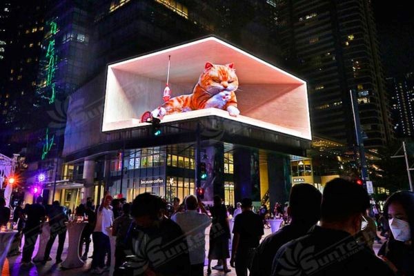 quảng cáo màn hình led 3d