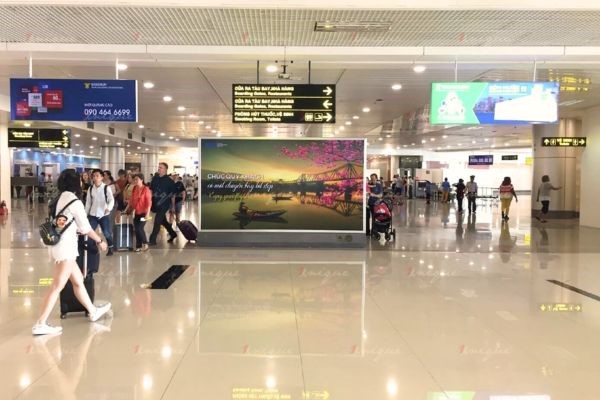 quảng cáo màn hình led sân bay