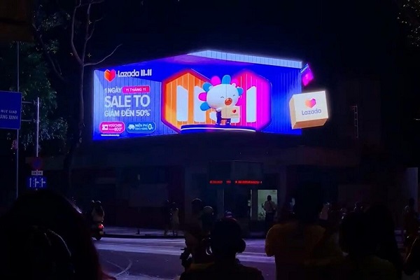 chiến dịch quảng cáo dooh ấn tượng
