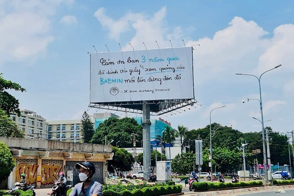 quảng cáo beamin