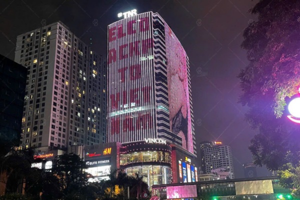 báo giá màn hình led building tại tnr tower