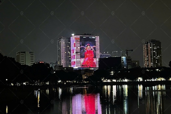 cho thuê màn hình led building tại tnr tower