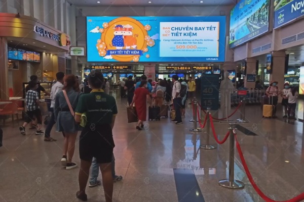 cho thuê màn hình led tại sân bay tân sơn nhất