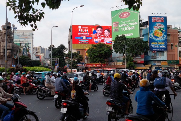 màn hình led tại 677 điện biên phủ