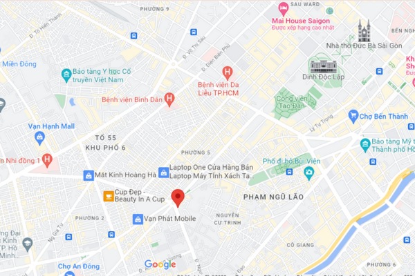 vị trí quảng cáo màn hình led tại số 01 phạm viết chánh