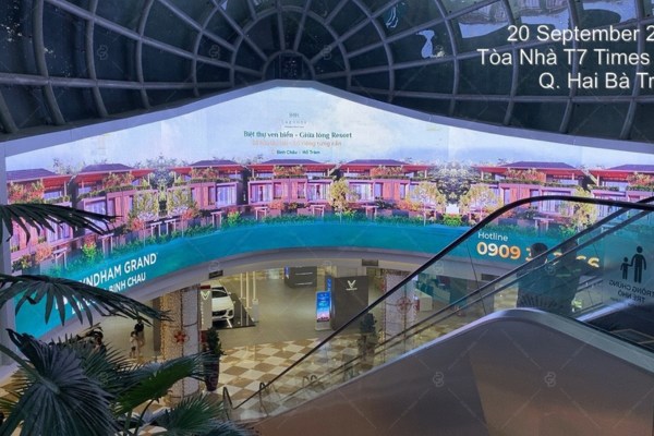 cho thuê màn hình led vincom mega mall city