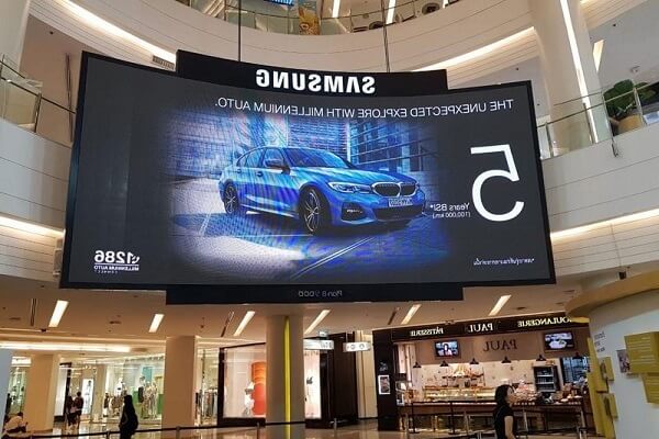 led quảng cáo trong nhà