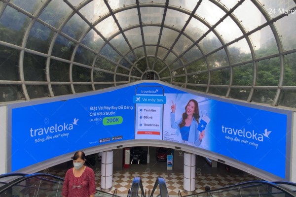 vị trí màn hình led vincom mega mall city