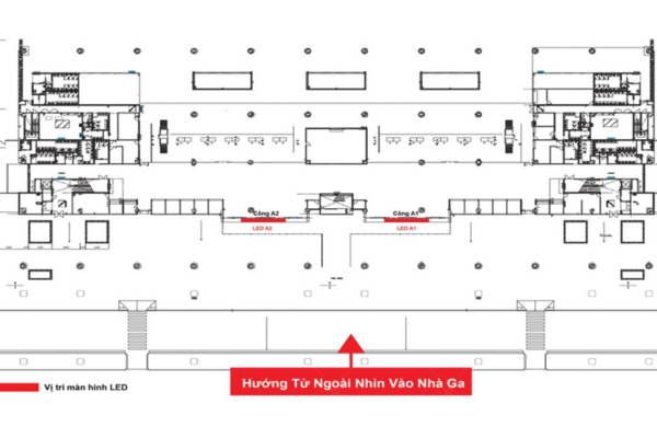 vị trí led indoor a1 và a2